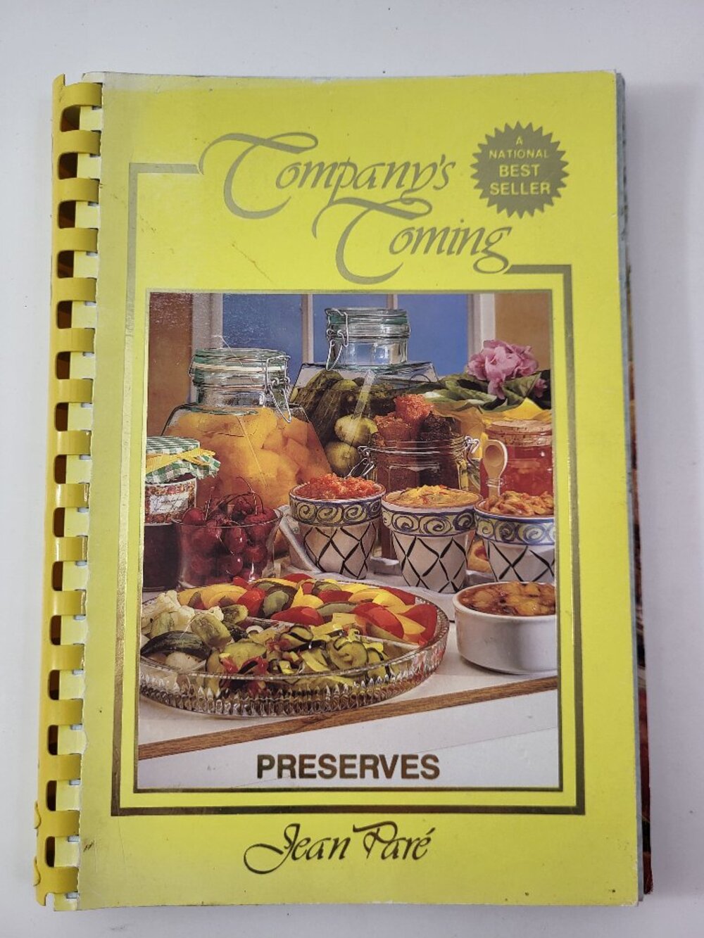 Companys Coming Preserves Jean Pare Cookbook Canning Jam Relish 1994 Spiral